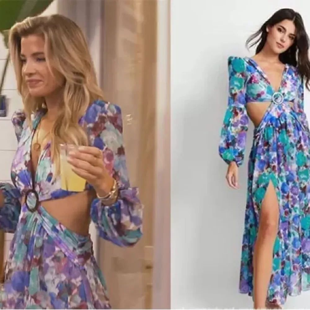 PatBO Blossom Cut Out Beach Dress